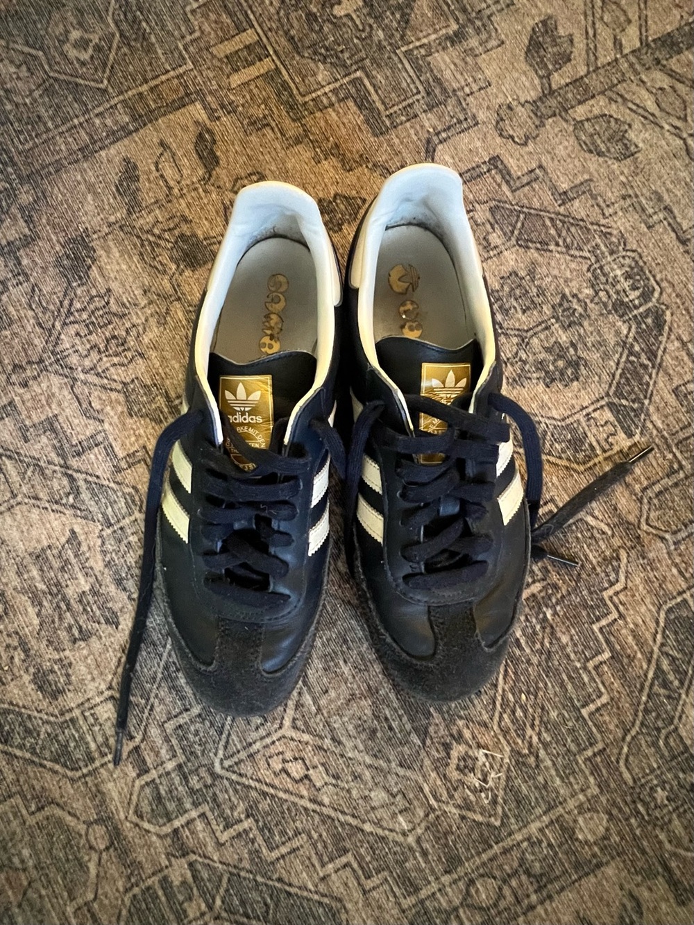 Adidas Sambas Navy & White